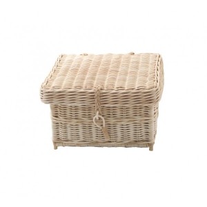 Cane Oblong Cremation Ashes Casket - ****Lovingly Handmade from Natural Materials****